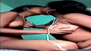 Indian Two Hot Lesbian Girls Make Full Nude Live Show