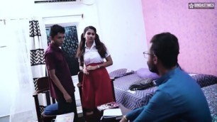 Sudipa Star - Beautiful Indian Babe Fucking In Straight Threesome With Her School Boy Partner And Teacher Xlx