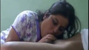 Cute Bhabhi swallow Man Dick Indian