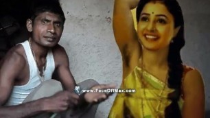 Indian Female Armpits Hair Shaved Completely with a Straight Razor to Clean