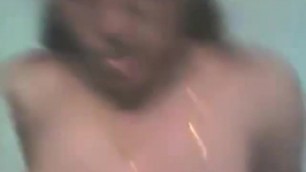 Naked Indian Girlfriend Prepares to Suck my Cock