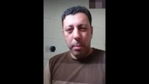 Arab Man Horny Cum Show