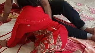 Indian newly married wife fucked by her boyfriend with clear Hindi audio