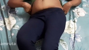 Indian Desi Cute Beautiful BBW Bhabhi Playing with her Shaved Wet Pussy with Carrot and gets Orgasm