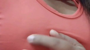 New Indian Amateur Schoolgirl Play with her Natural Tits – Sri Lankan