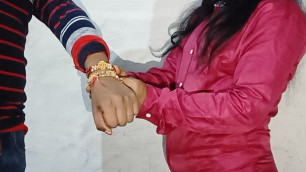 Raksha Bandhan Par Ghar aayi Soteli Bahan ko Khoob Maje se Choda_  Indian Stepsister and stepbrother