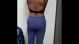 Amateur Desi Cute Mature Indian Bhabhi Changing Dress – Big Tits, Ass, Pussy Exposed