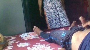 Flashing Real Indian Maid Cumriya