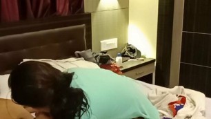 Indian hot stepmom fucking and dirty talking with teen son!