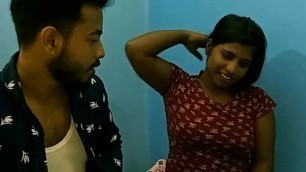 Indian teen sister and cousin brother hot sex at home!